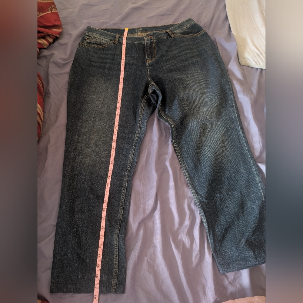 J.Jill Relaxed Fit Boyfriend Jeans - Picture 7 of 9